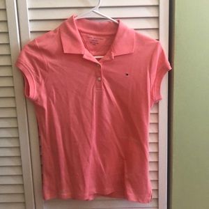 Pink Tommy Hilfiger polo